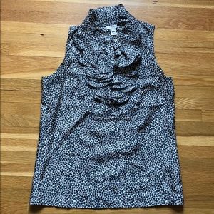 Jcrew 100% silk blouse sz 0